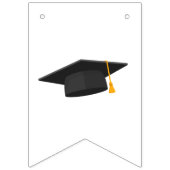 Abschluss 2024 Foto Grad Party Wimpelkette (Erste Fahne)