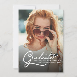 Abschluss 2024 Grad Foto Grad Party Einladung