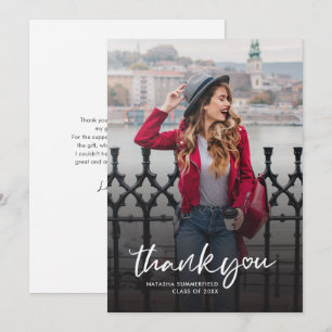 Abschluss 2024 Grand Foto Script Vielen Dank Einladung