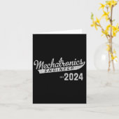 Abschluss 2024 karte (Gelbe Blume)