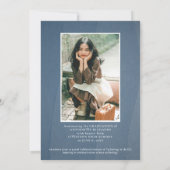 Abschluss 2024 Magazine Foto Cover Grad Ankündigung (Rückseite)