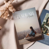 Abschluss 2024 Magazine Foto Cover Grad Ankündigung