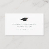 Abschluss 2024 Modernes Abitur Visitenkarte (Vorderseite)