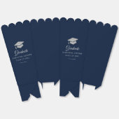 Abschluss 2024 Navy Blue Grad Party Custom Geschenkschachtel (Ungeklappt)