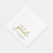 Abschluss 2024 Party Paper Serviette (Ecke)