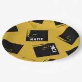 Abschluss 2024 Party Paper Teller (Schrägansicht)