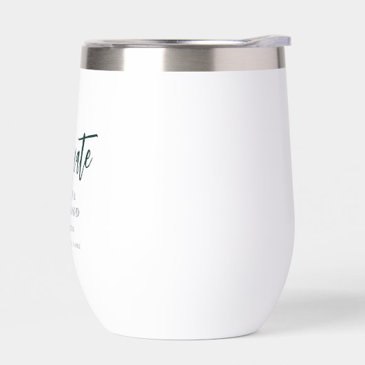 Abschluss 2024 Script Green Personalisiert Grad (Links)