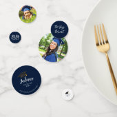 Abschluss 2024 Skript Foto Grad Party Konfetti (Gruppe)