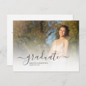 Abschluss 2025 2 Fotos Skriptankündigung (Vorne/Hinten)