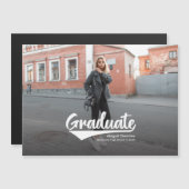 Abschluss 2025 Ankündigung des modernen Fotos (Vorne/Hinten)