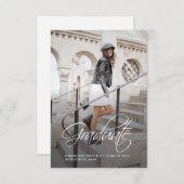 Abschluss 2025 Ankündigung von Foto (Vorne/Hinten)