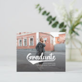 Abschluss 2025 Ankündigung von Foto (Stehend Vorderseite)