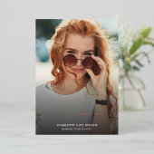 Abschluss 2025 Ankündigung von Foto (Stehend vorne)