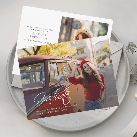 Abschluss 2025 Ankündigung von Foto