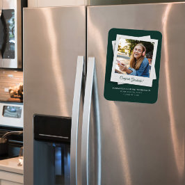 Abschluss 2025 Ankündigung von Foto Magnet