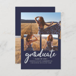 Abschluss 2025 Ankündigung von Fotocollage-Skripte