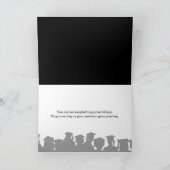 Abschluss 2025 Bald Adler mit Diplom Karte (Innenseite)