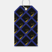 Abschluss 2025 Blau Geschenkanhänger (Rückseite)