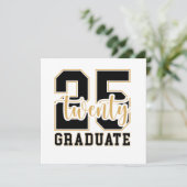 Abschluss 2025 einladung (Stehend Vorderseite)