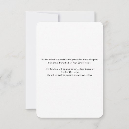 Abschluss 2025 Foto-Bekanntmachung Mitteilungskarte (Rückseite)