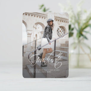 Abschluss 2025 Foto-Bekanntmachung Mitteilungskarte