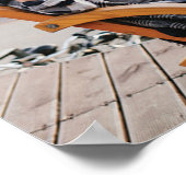 Abschluss 2025 Foto Collage Lila Graduate Poster (Ecke)