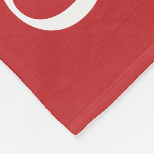 Abschluss 2025 Foto Collage Red Grad Keepake Fleecedecke (Ecke)