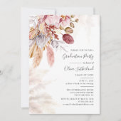 Abschluss 2025 Foto Grad Party Einladung (Vorderseite)