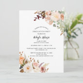 Abschluss 2025 Foto-Party Einladung (Stehend Vorderseite)