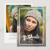 Abschluss 2025 Foto Script Grad Bekanntgabe (Vorne/Hinten)