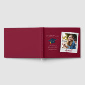 Abschluss 2025 Foto Script Grad Party Gästebuch (Voll)