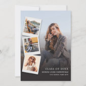 Abschluss 2025 FotoCollage Moderne Ankündigung (Vorderseite)