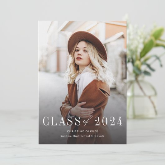 Abschluss 2025 Fotos Ankündigung (Stehend Vorderseite)