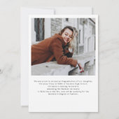 Abschluss 2025 Fotos Ankündigung (Rückseite)