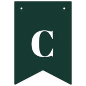 Abschluss 2025 Fotos Modernes Grad Party Wimpelkette (Zweite Fahne)