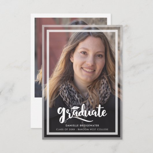 Abschluss 2025 Fotos Skriptankündigung (Vorne/Hinten)