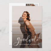 Abschluss 2025 Fotos und Skripte Grad Ankündigung (Vorne/Hinten)