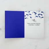 Abschluss 2025 für Grandson Karte (Innenseite)