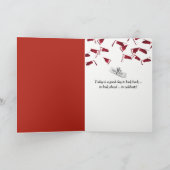 Abschluss 2025 für Grandson Karte (Innenseite)