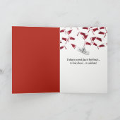 Abschluss 2025 für Großtochter Karte (Innenseite)