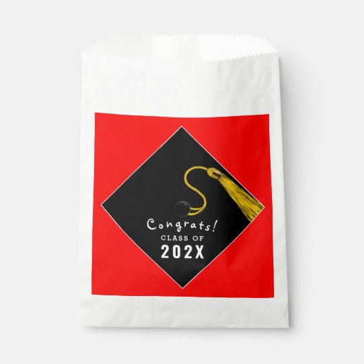 Abschluss 2025 Gastgeschenk-Beutel Geschenktütchen (Vorderseite)