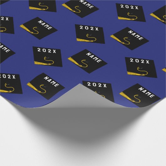 Abschluss 2025 geschenkpapier (Ecke)