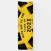 Abschluss 2025 Glückwunsch-Banner Banner (Vertikal)