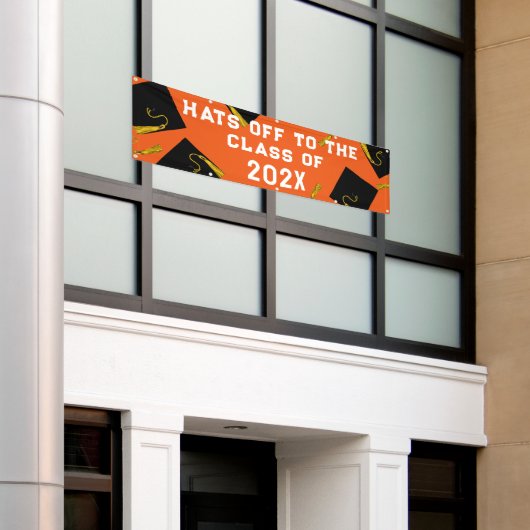 Abschluss 2025 Glückwunsch-Banner Banner (Äußeres Gebäude)