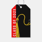 Abschluss 2025 Glückwunsch Geschenkanhänger (Rückseite)