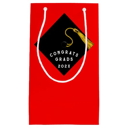 Abschluss 2025 Glückwunsch Kleine Geschenktasche Kleine Geschenktüte (Vorderseite)