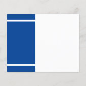 Abschluss 2025 Grad Blue Party Einladung (Rückseite)