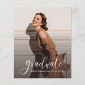Abschluss 2025 Grad Foto Ankündigung (Vorderseite)