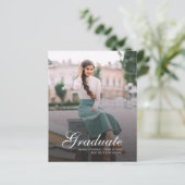Abschluss 2025 Grad Foto Ankündigung (Stehend Vorderseite)
