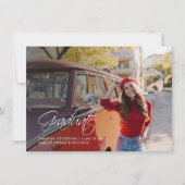 Abschluss 2025 Grad Foto Ankündigung (Vorderseite)